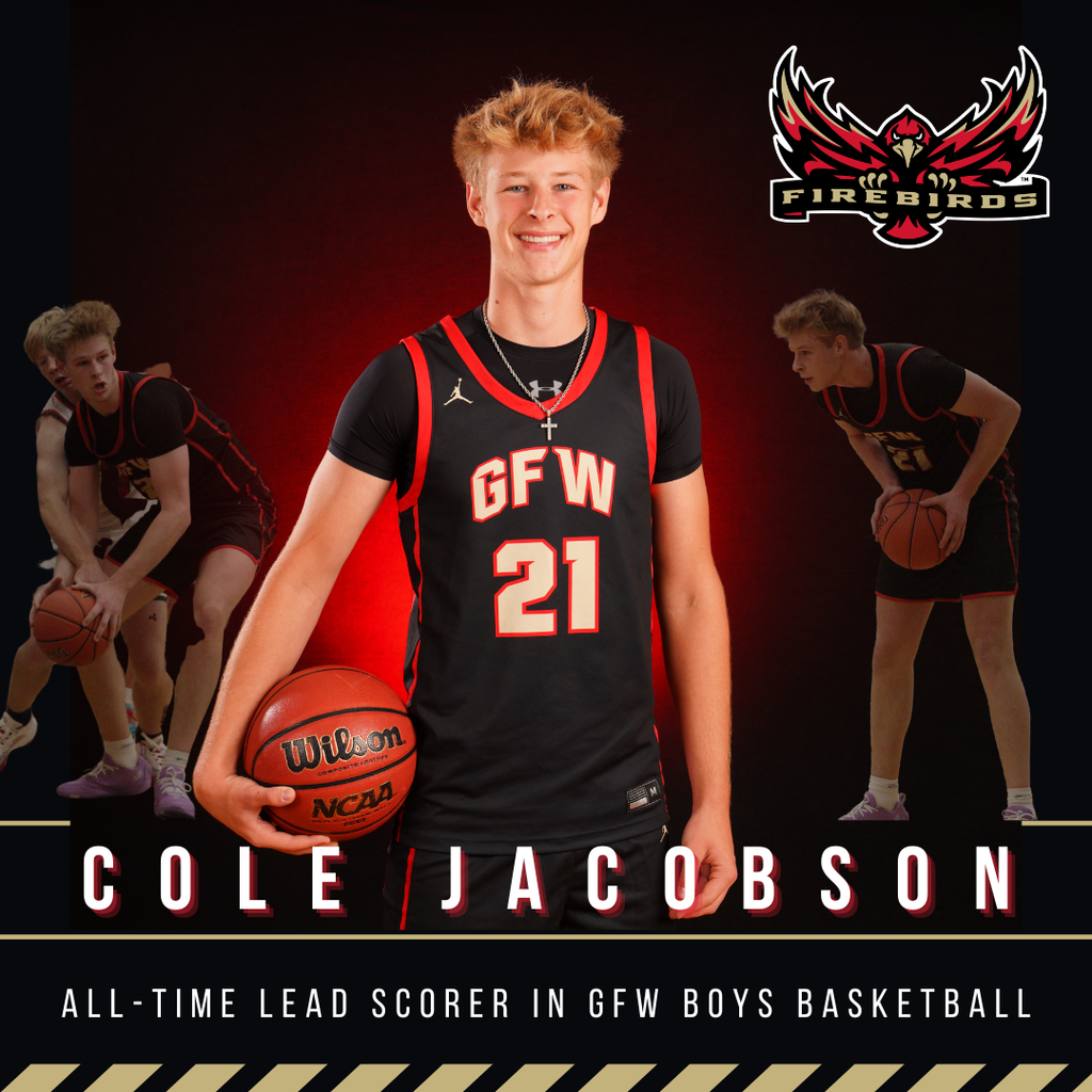 Cole Jacobson - all-time lead scorer in GFW boys Basketball