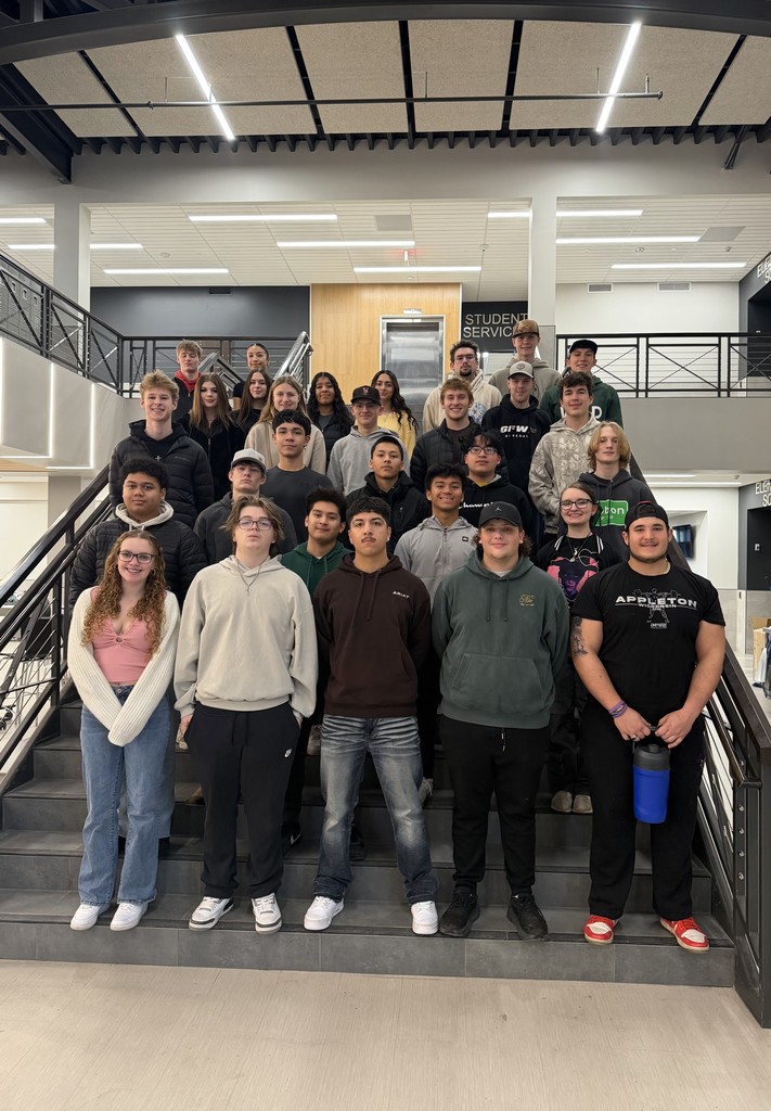 Group photo on the stiars