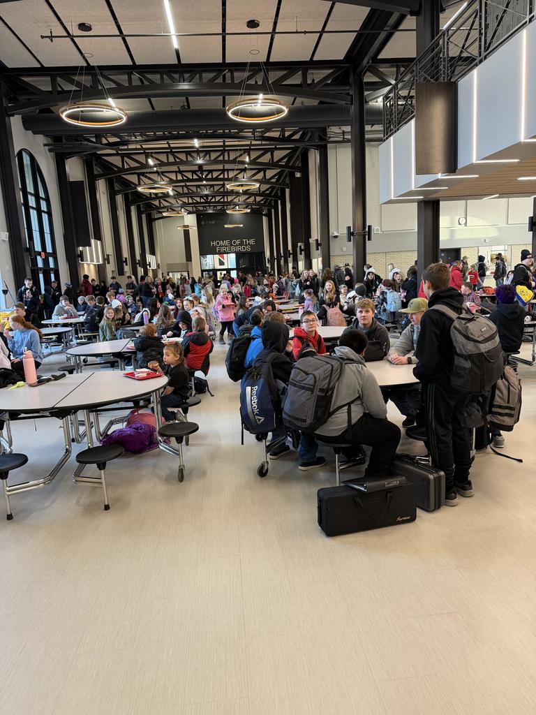 students at new school 