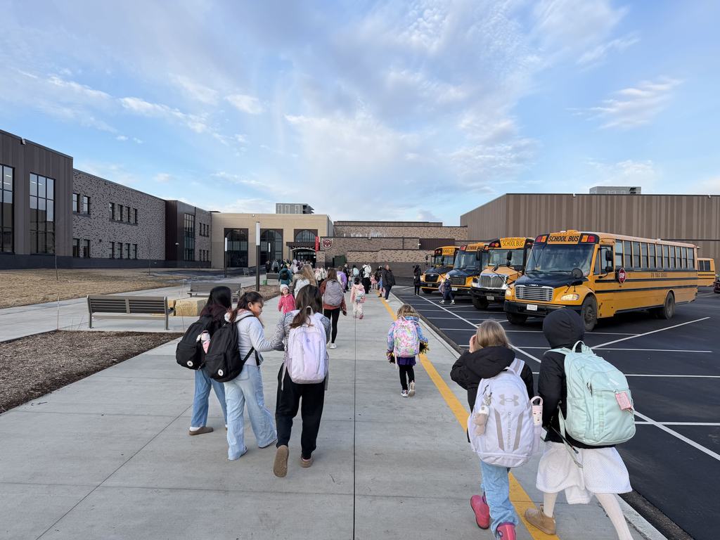 students at new school 