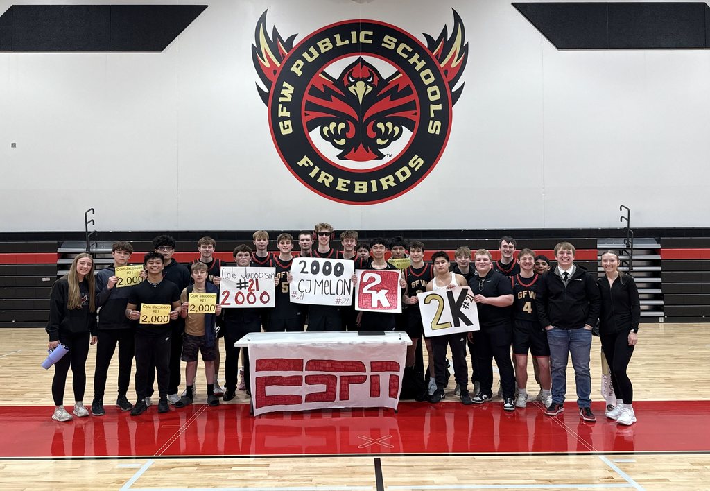players celebrating 2,000 points