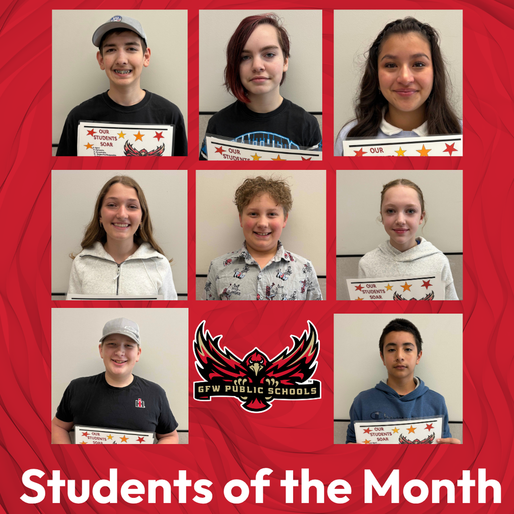 Students of the month