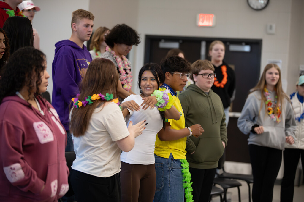 Choir students