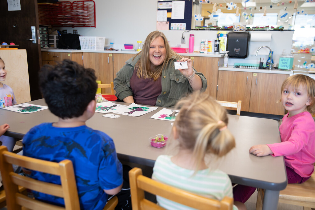 teachers and staff members in class