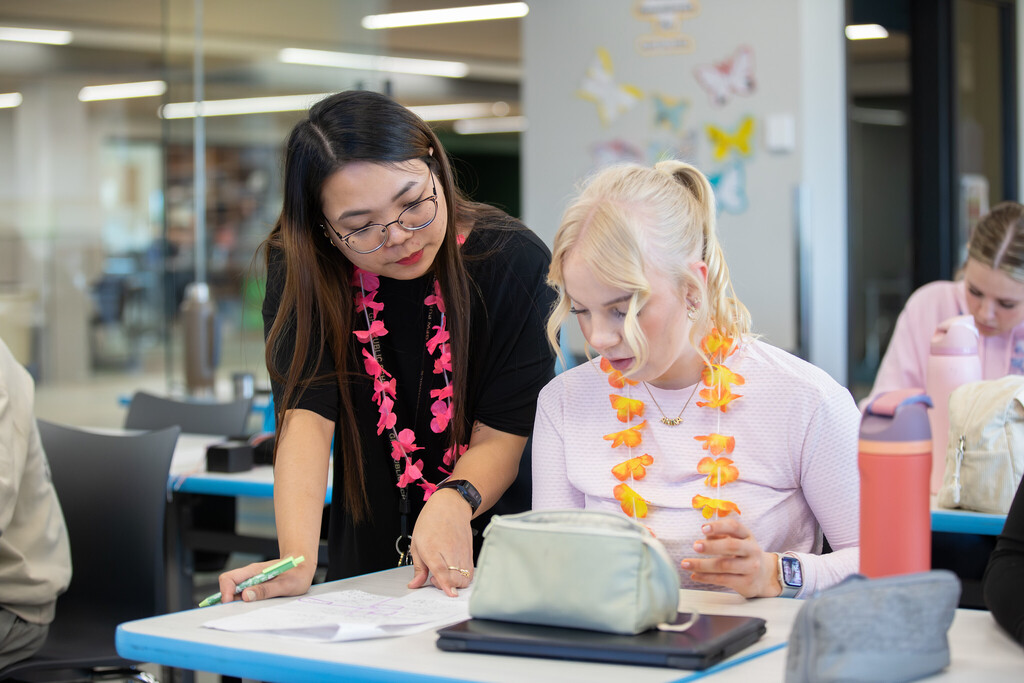 teachers and staff members in class