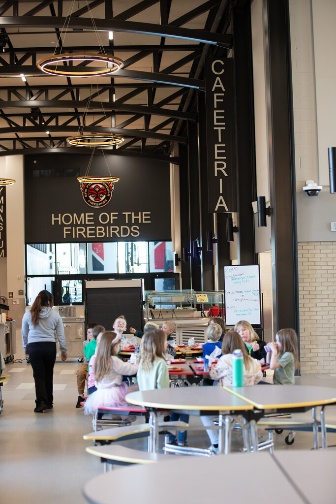 students in common area