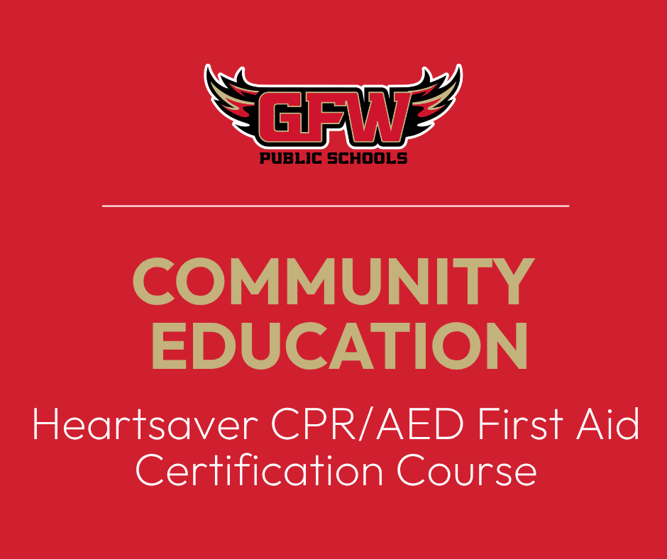 community education, heartsaver cpr/aed first aid certification course
