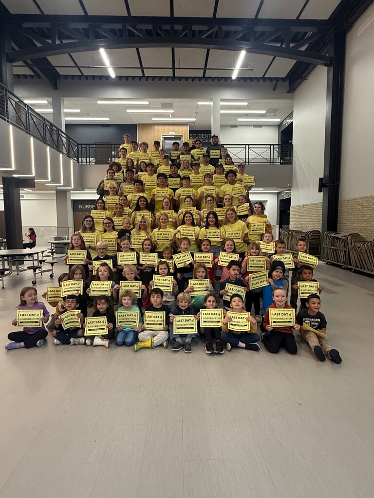Seniors and kindergarteners