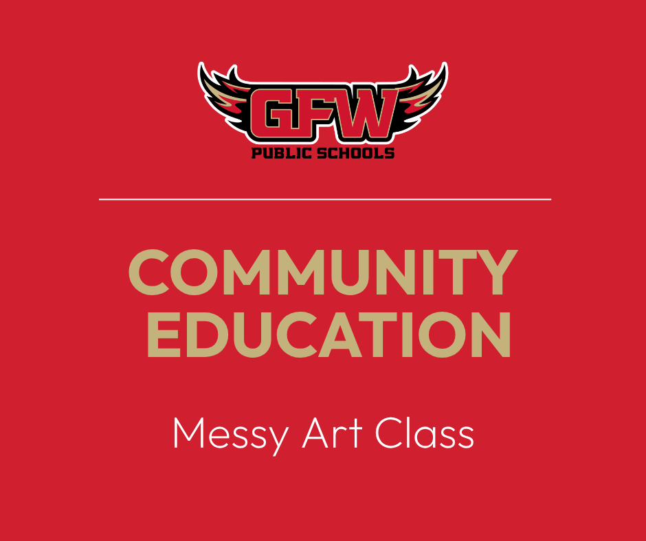 gfw community education messy art class