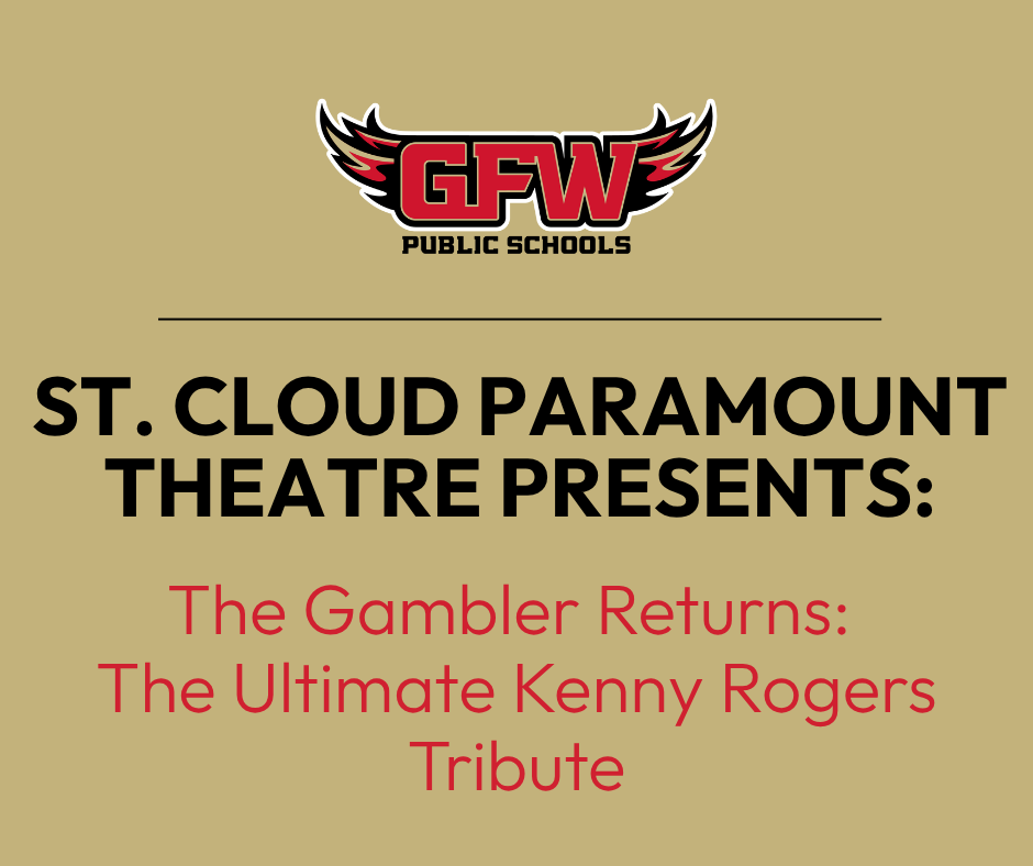 gfw, st. cloud paramount theatre presents, the gambler returns: the ultimate kenny rogers tribute