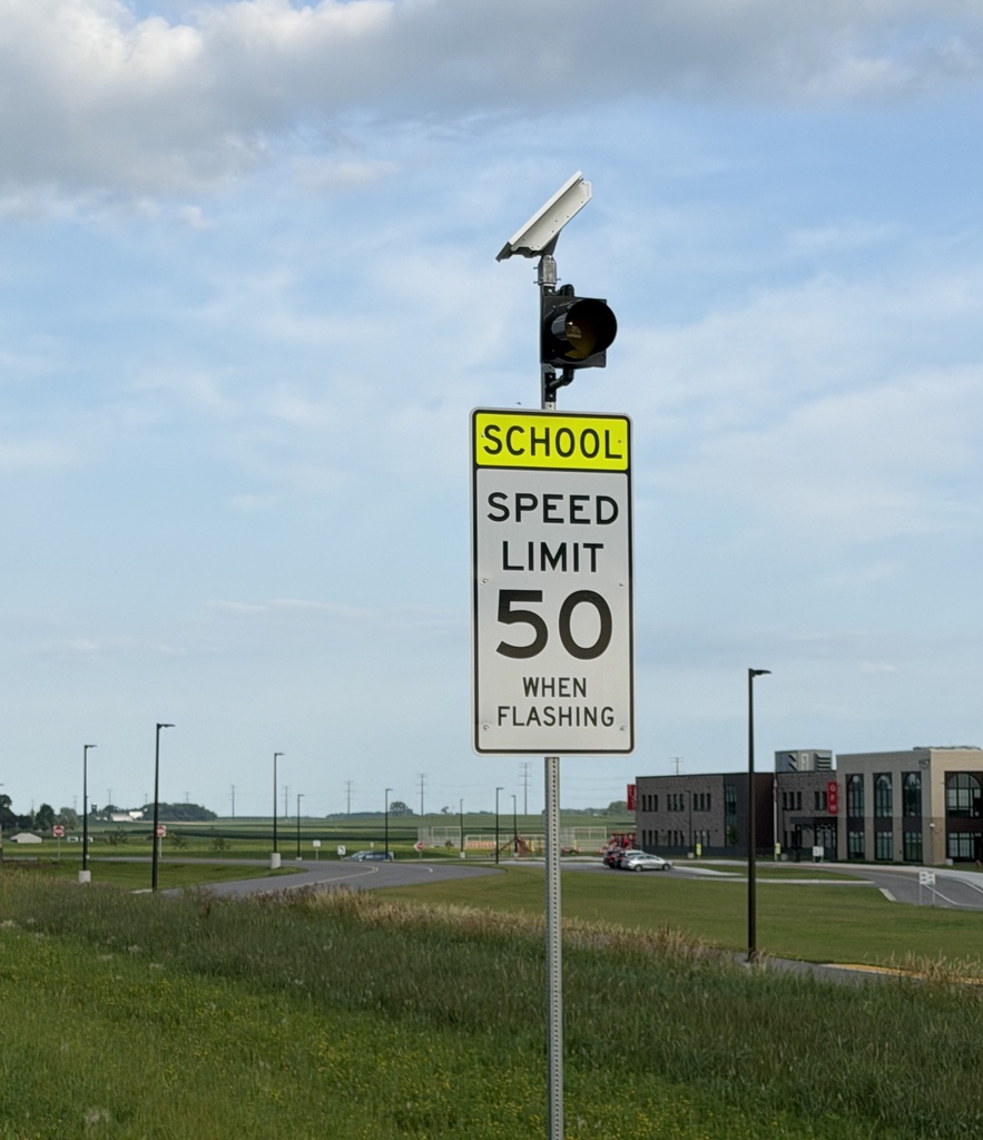 Speed limit sign