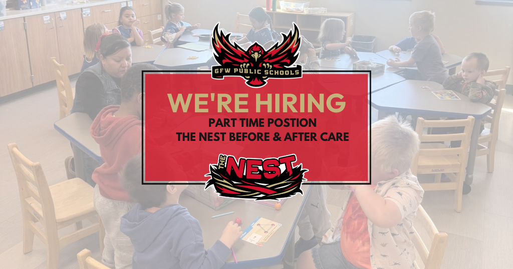 We're hiring - Part Time position - The Nest