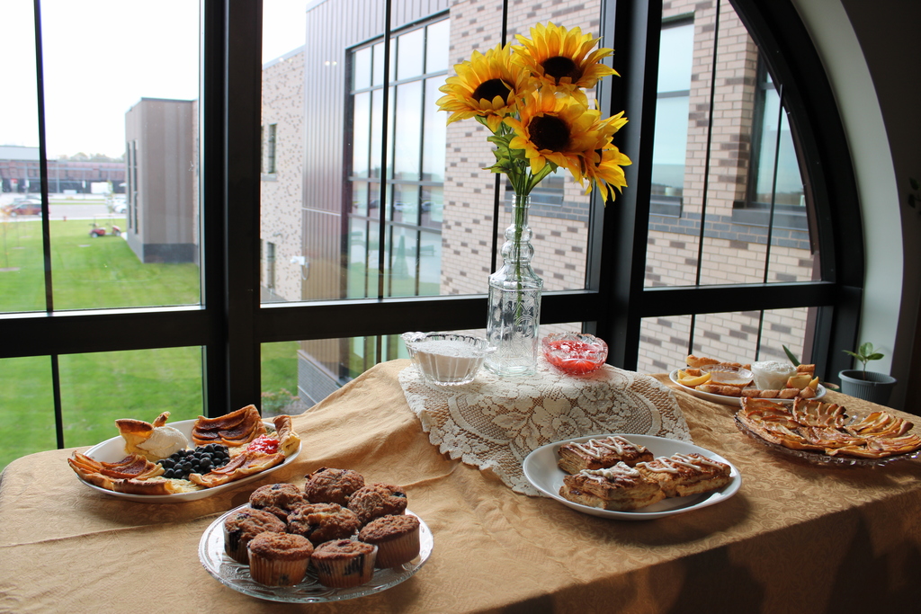 breakfast items on display using beet sugar