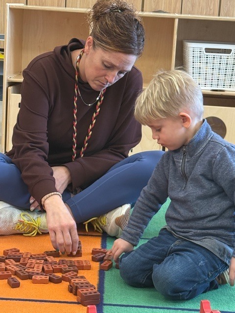 Teacher and student