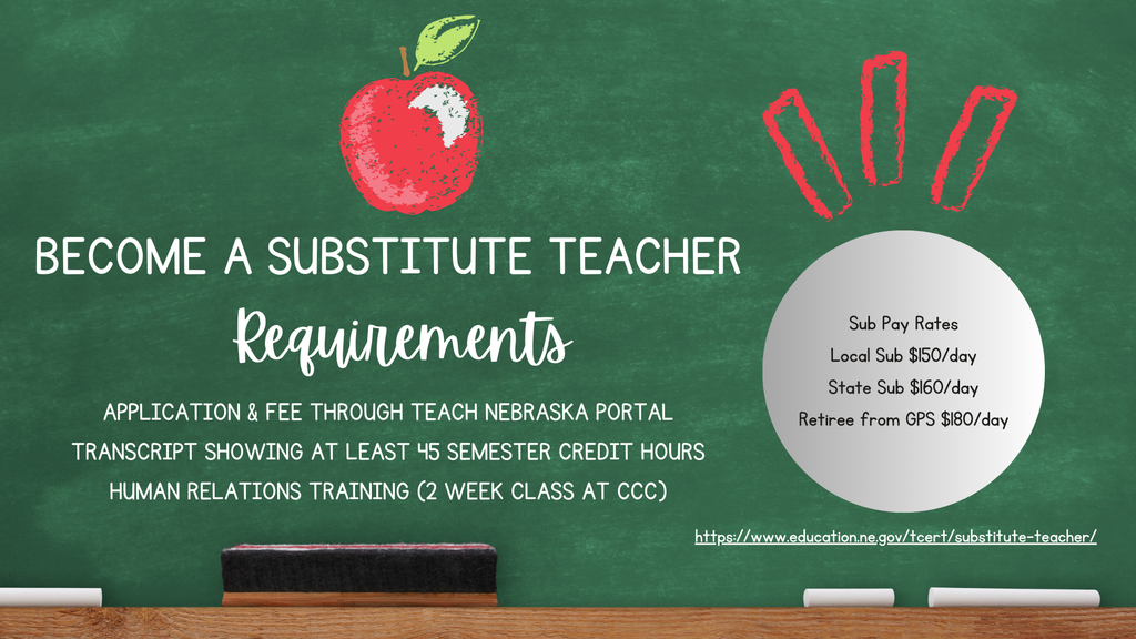 Become a substitute teacher