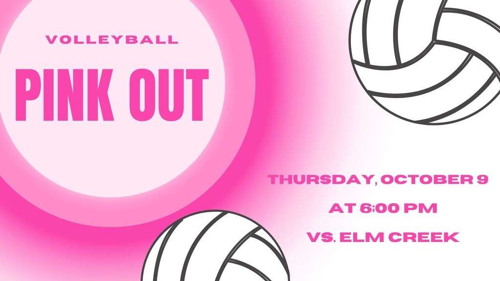 Pink out THursday October 9