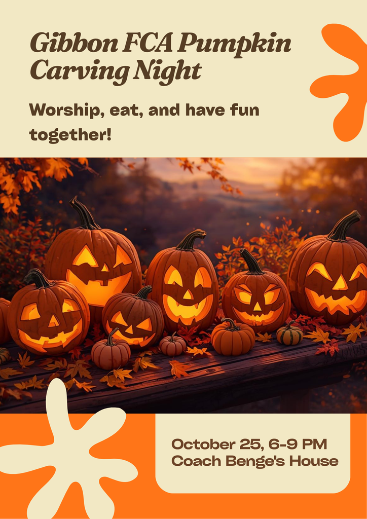 Pumpkin Carving Night! Food is provided! Enjoy some fun with everyone!