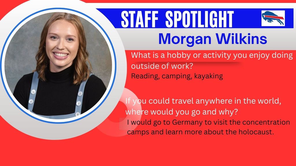 Morgan Wilkins is our High School Counselor