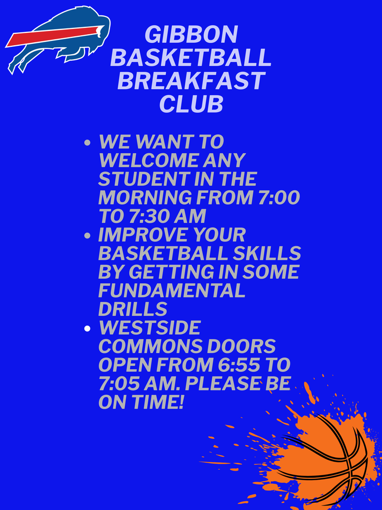 Gibbon Basketball Breakfast Club starts this week!