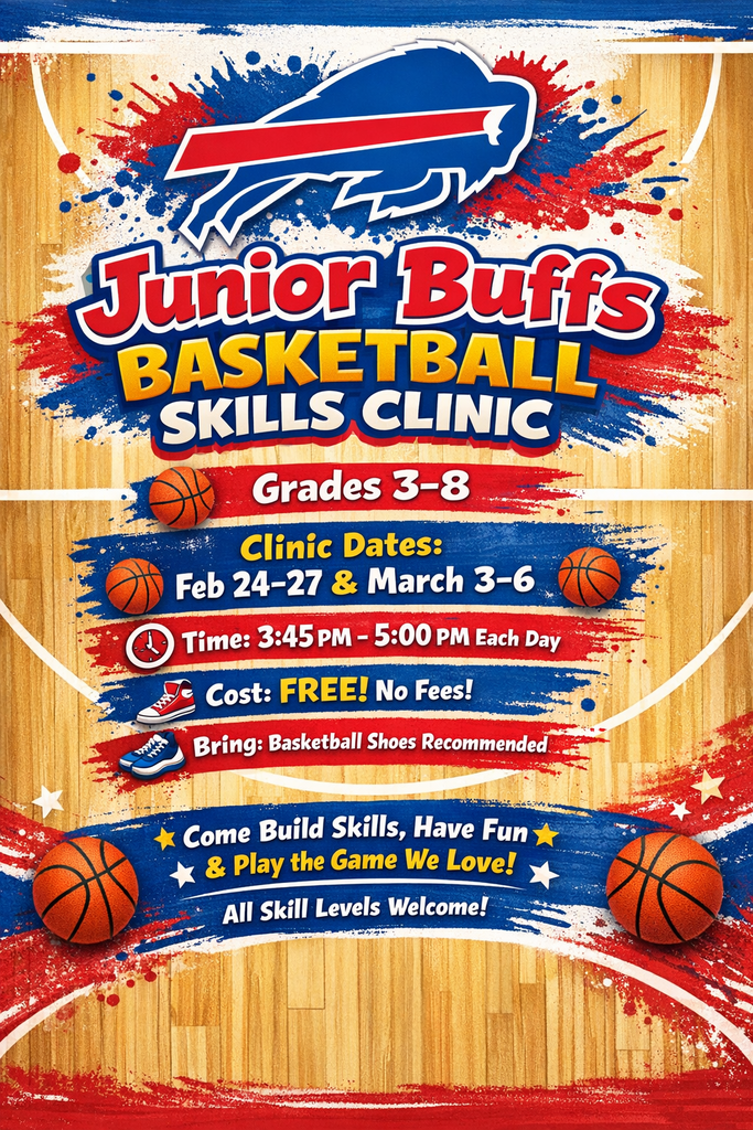 Jr Buffs BB Skills Clinic