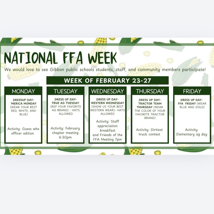 National FFA week!