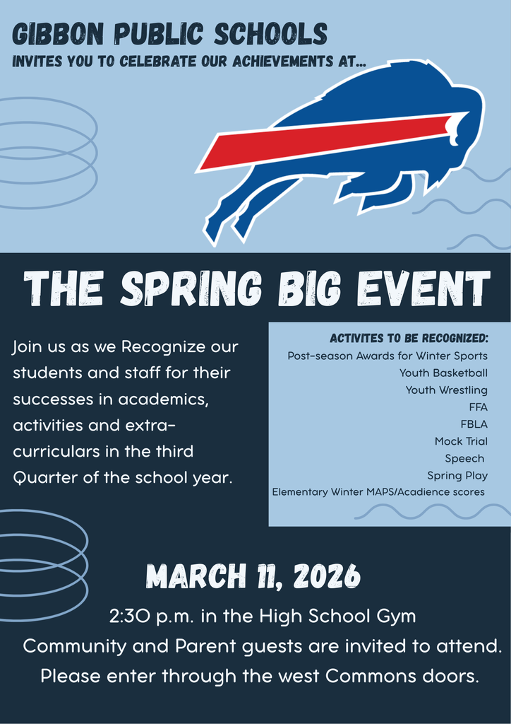 Spring 3rd Quarter Big Event