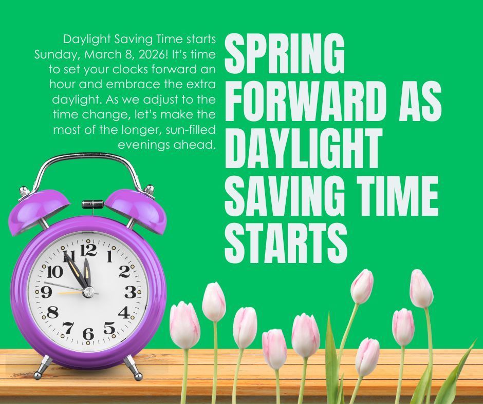 Daylight Saving Time Starts Post