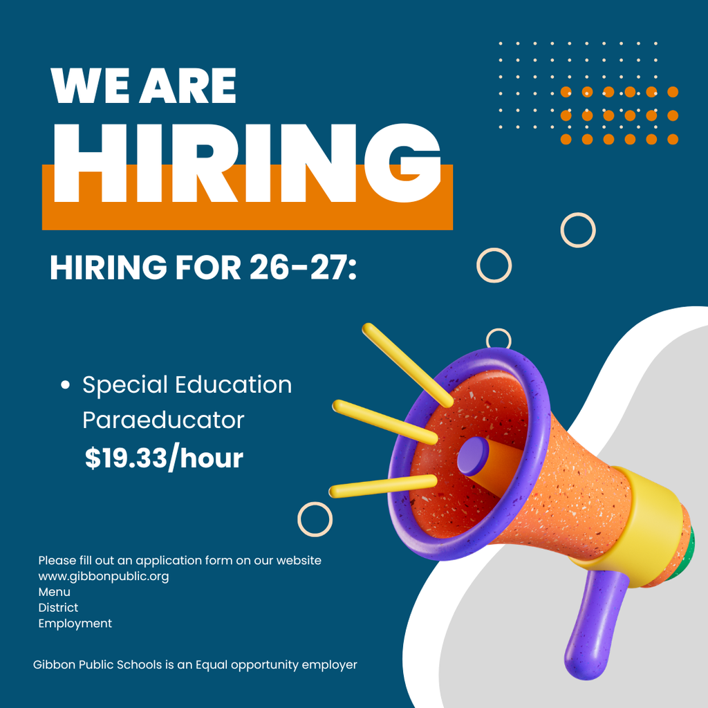 now hiring for 26-27