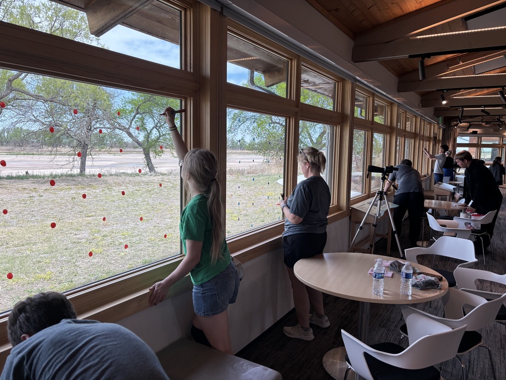Students at Rowe Sanctuary
