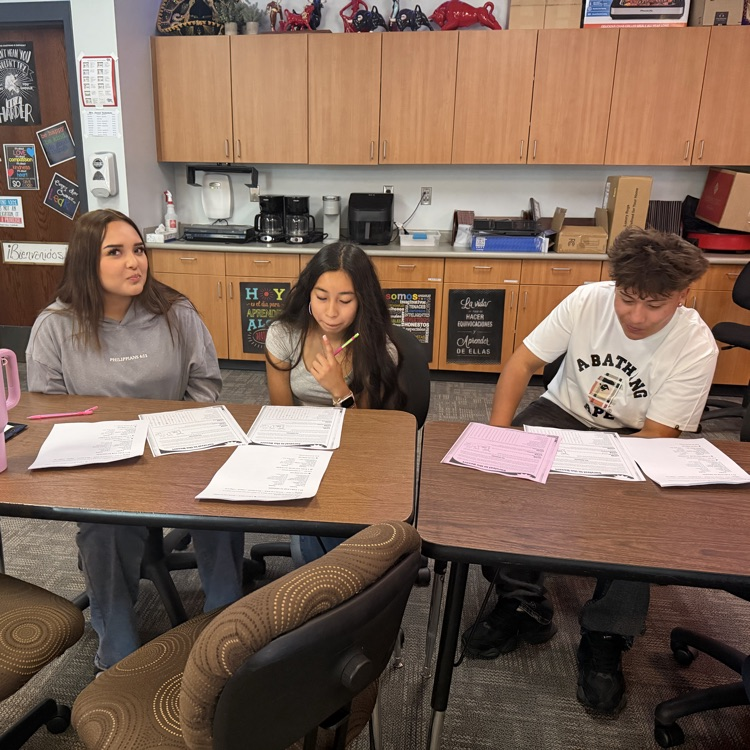 Students collaborating