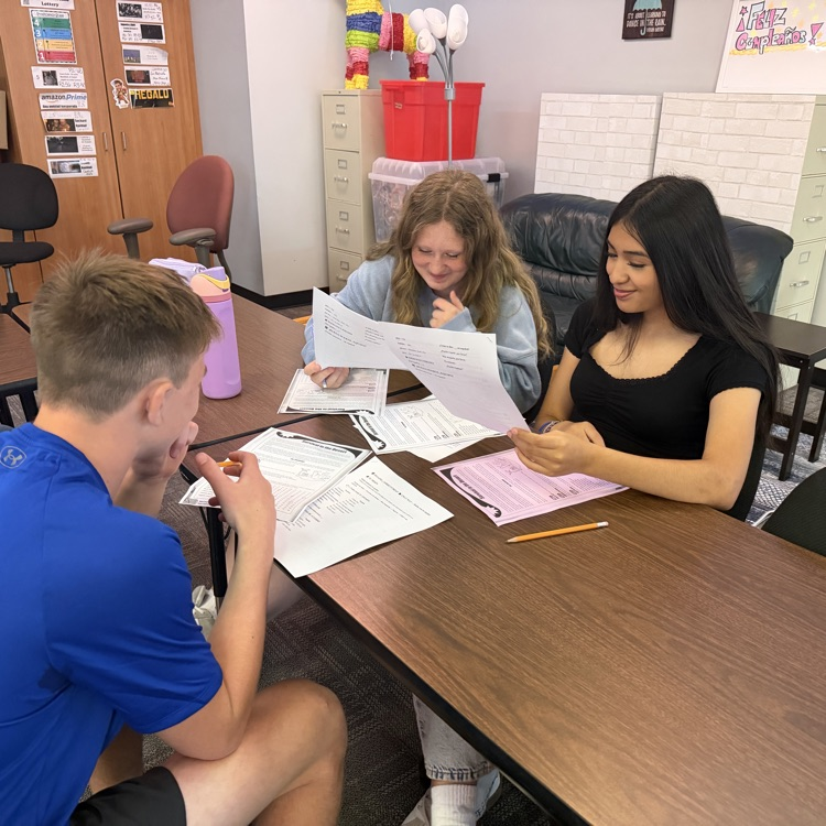 Students collaborating