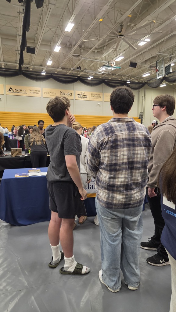 Juniors on their College Fair Visit