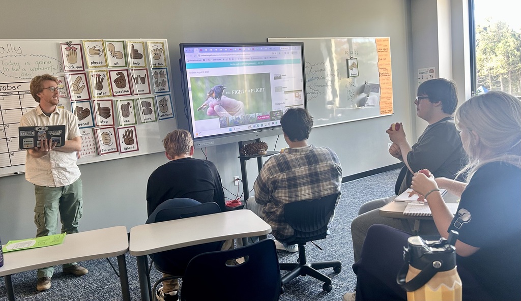 guest speaker in a writing class