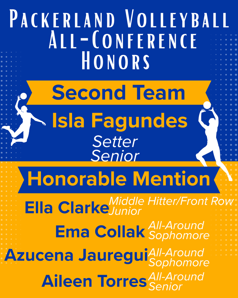 all conference athletes for volleyball