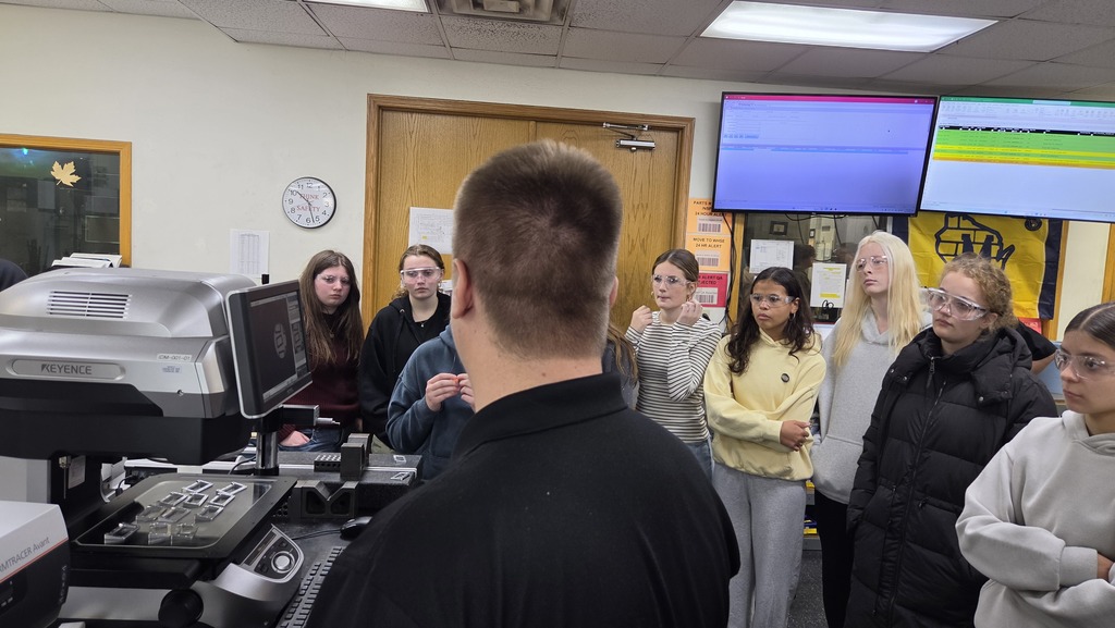 10th grade on Manufacturing Day Tours