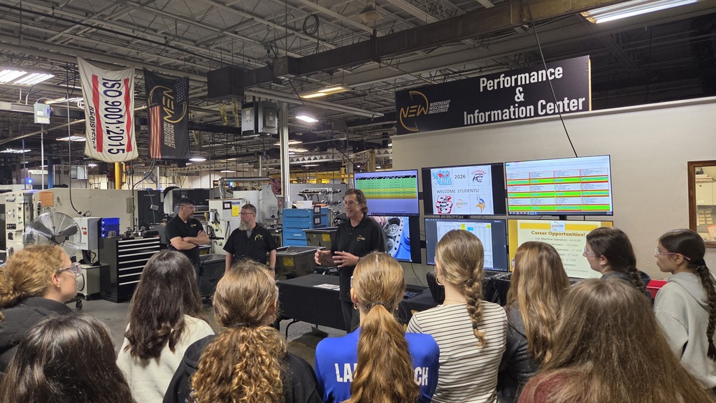 10th grade on Manufacturing Day Tours