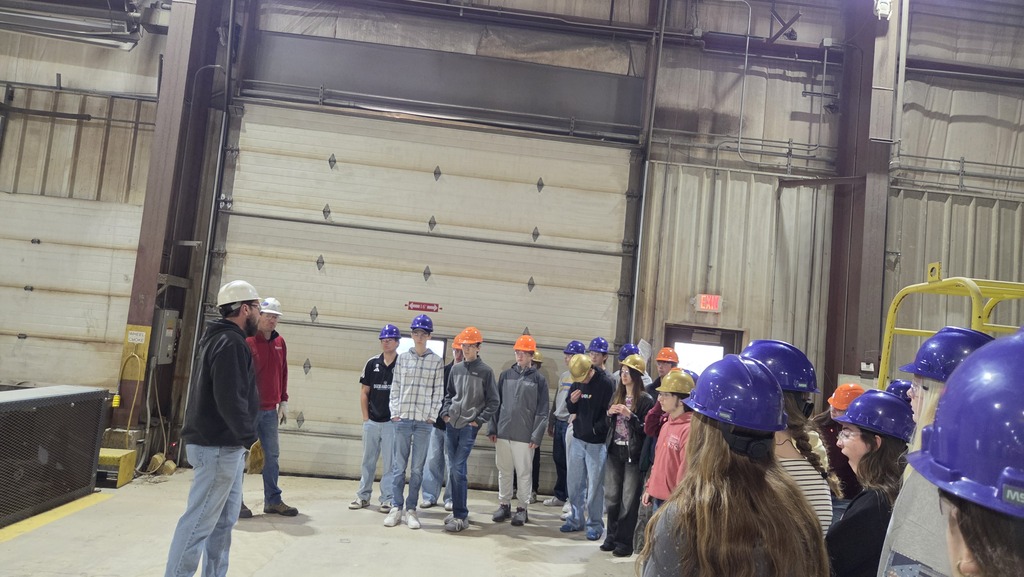 10th grade on Manufacturing Day Tours