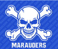 Marauder Logo for Gibraltar School District