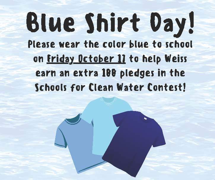 Blue Shirt Day!