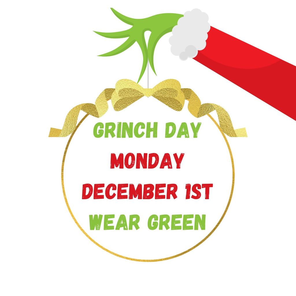 grinch day on monday december 1st