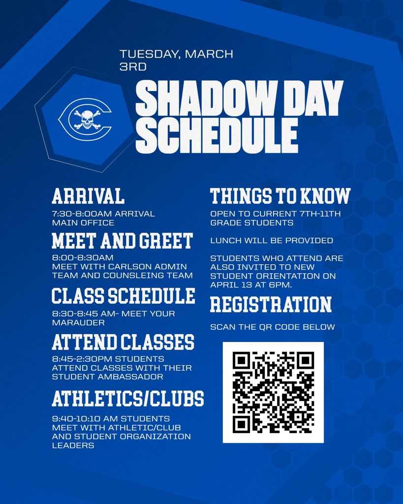 Shadow Day Timeline