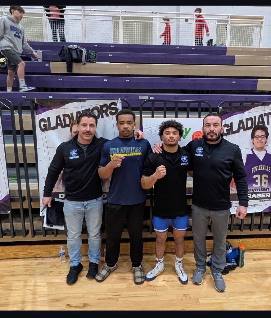 Wrestlers and coaches