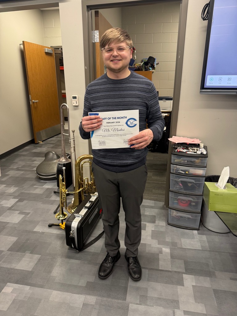 Mr. Montesi with award