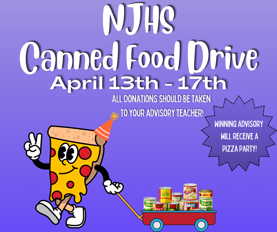 NJHS Canned Food Drive