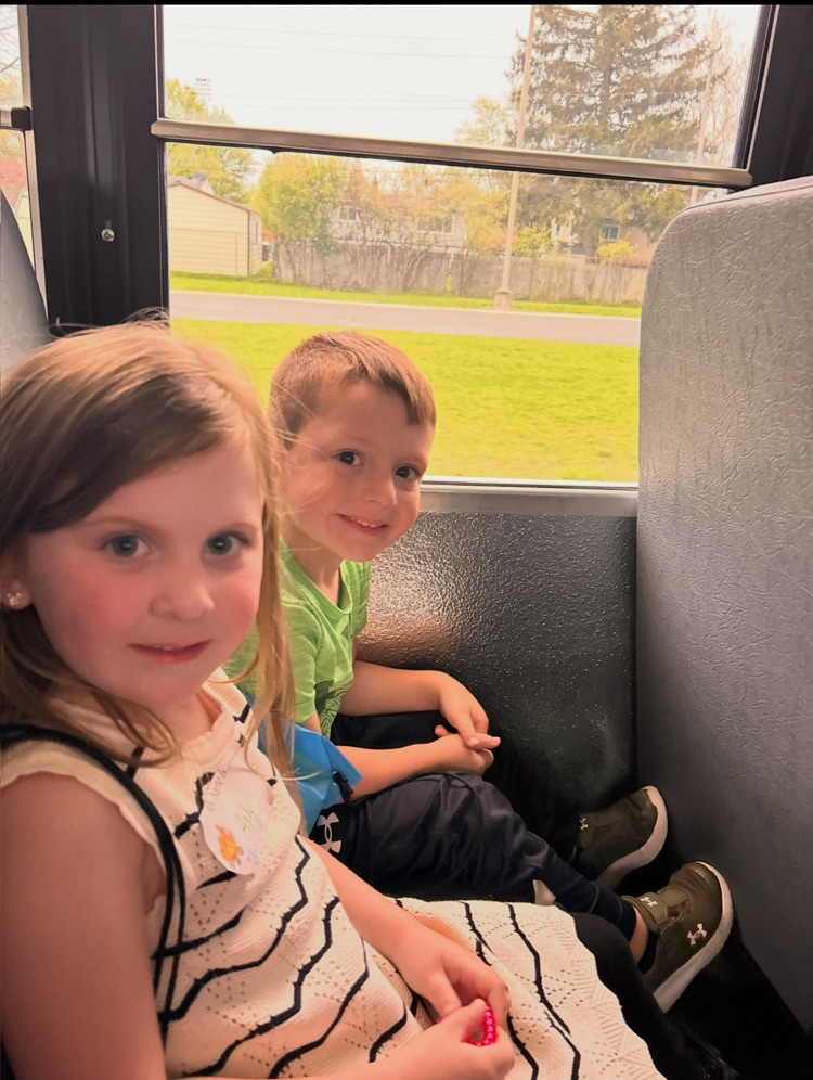 to future kindergarten students taking a bus ride