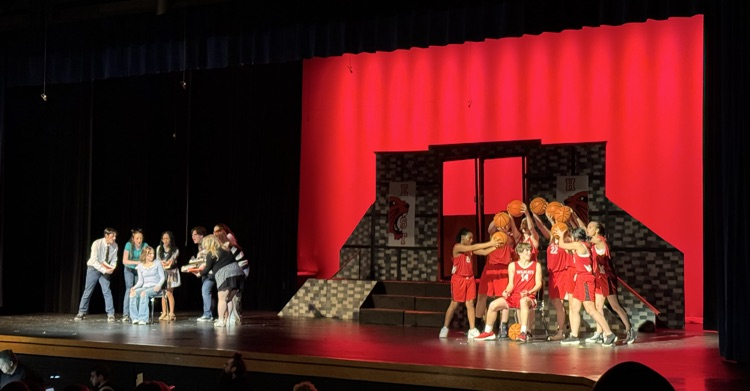 Picture of the high school musical production 