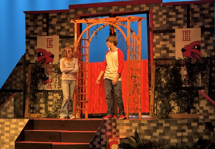 Picture of the high school musical production