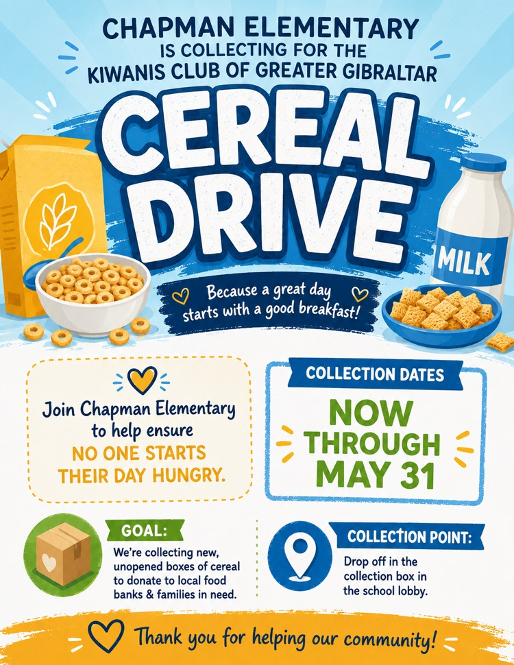 Image for Chapmans Drive collection from now through the end of May