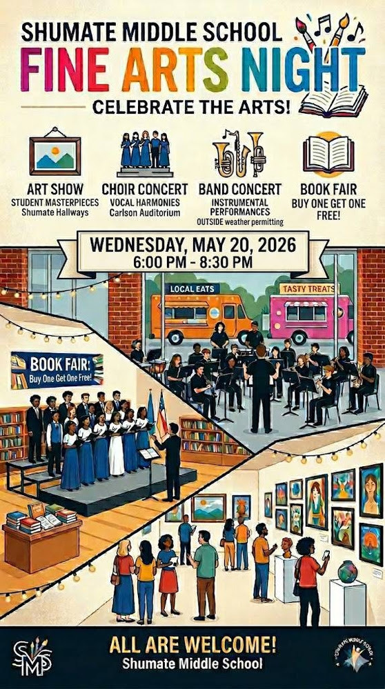 Fine Arts Night Flyer 