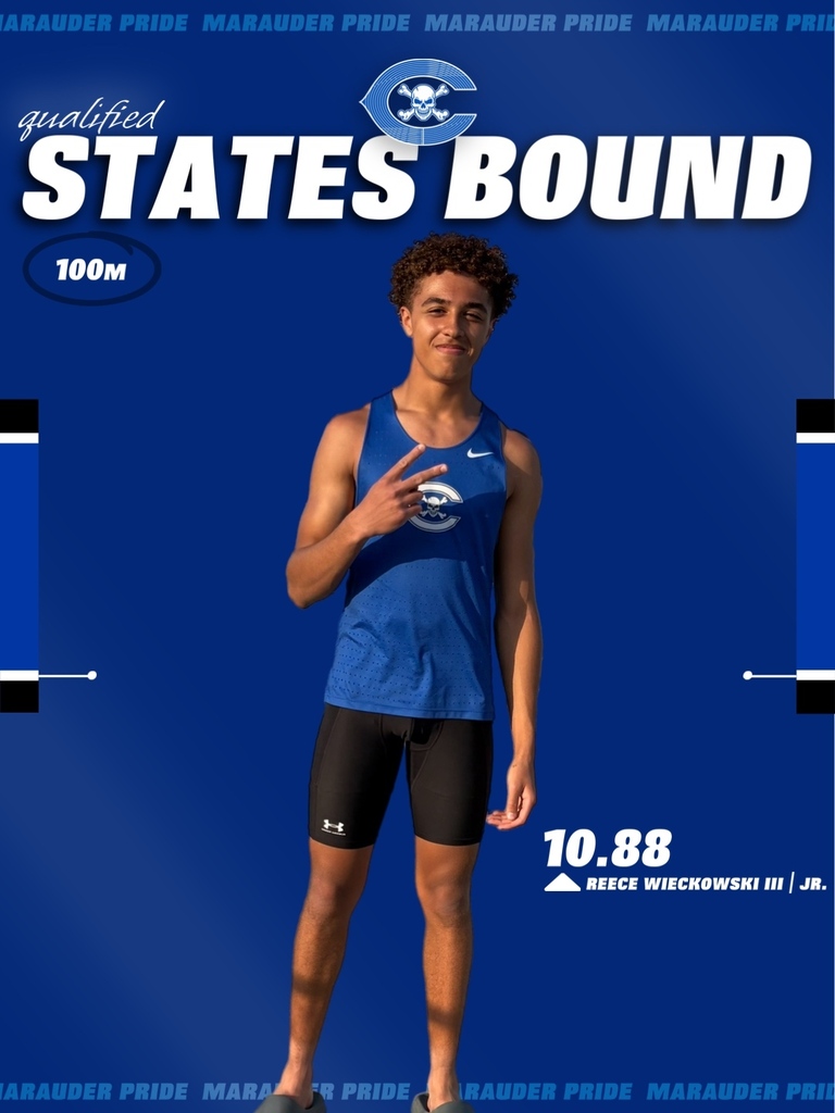 Photo of Reece Wieckowski in track uniform